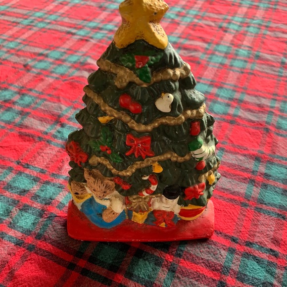 Cast Iron Door Stop Christmas Door - Picture 2 of 14